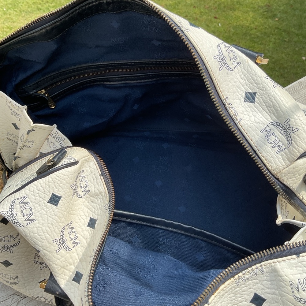MCM Authentic Vintage Monogram Boston Bag – EUC 👜 - Picture 13 of 13